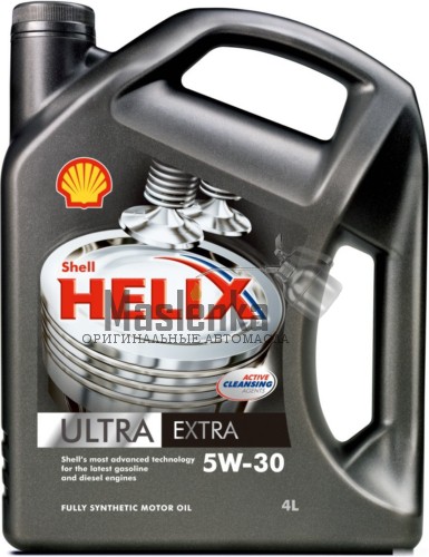 Моторное масло Shell Helix Ultra 5w30 4л + фильтр