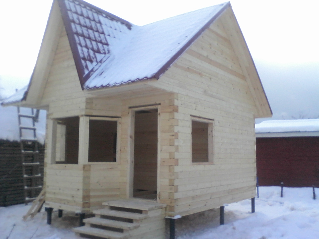 Дома и бани из бруса