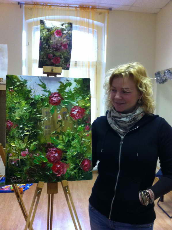 Мастер-класс масляной живописи в СПб