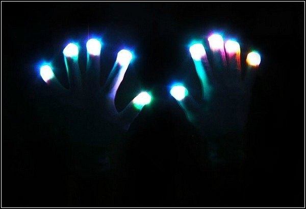 Светодиодные перчатки