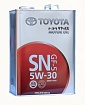 Моторное масло Toyota SAE 5W30 SN/GF-5 4л + фильтр